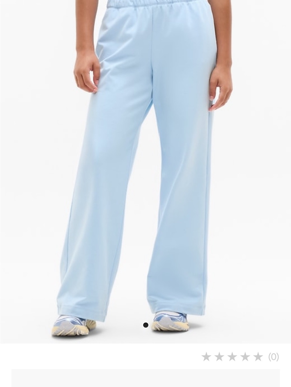Athleta Girl Light Blue Wide-Leg Kids Pants